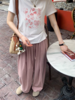 浮生八记/25A037/空气感休闲百搭透气天丝夏日气球裤 商品缩略图1
