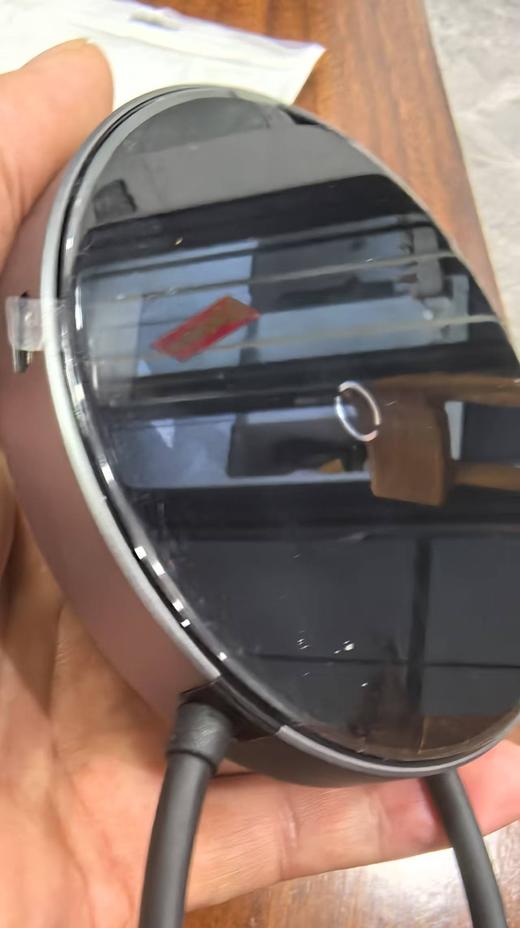 倍思 镜面圆形无线充拓展坞 HUB（Type-C+USB3.0*1+USB2.0*3+PD+HDMI+无线） 商品图2