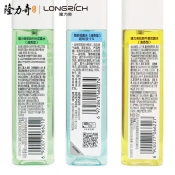 隆力奇清香型驱蚊花露水清凉止痒喷雾套装60ml*3瓶［预防基孔肯雅热］ 商品图0