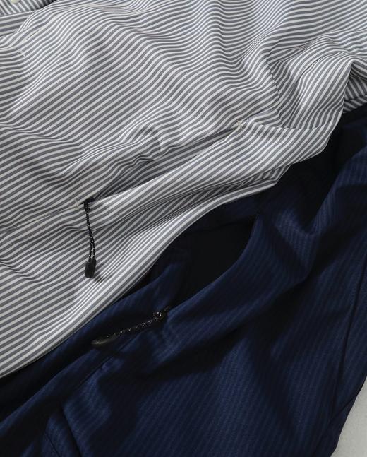 oakley条纹机能速干衬衫 定做条纹混纺面料 速干 透气 商品图5