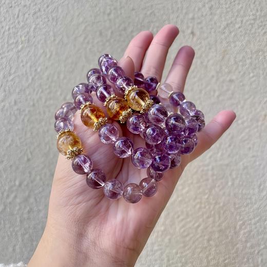 钻石豪门20000积分紫水晶手链阿塞碎碎冰手串（10MM） 商品图1