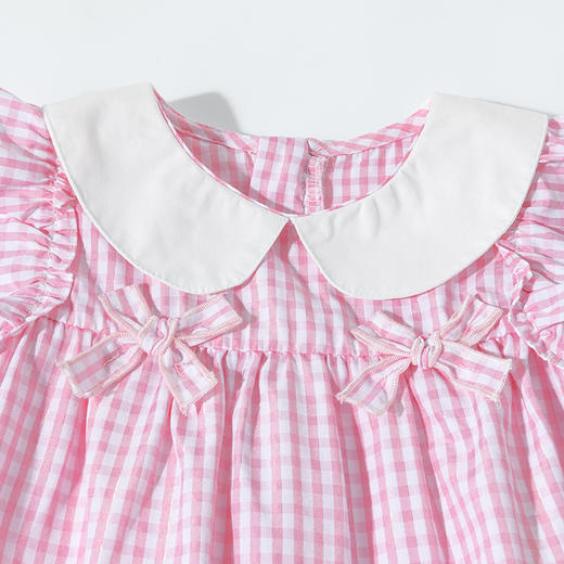 贝贝怡童装女童夏季连衣裙无袖女宝宝透气A字裙洋气凉感公主裙子ZB2EQ013 商品图4