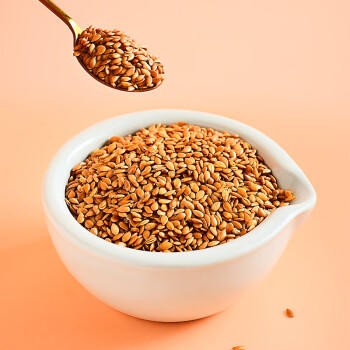 食尚农场壹号有机认证黄金色亚麻籽熟制即食生酮代餐内蒙古胡麻仁火麻子480g /粮油调味 /杂粮 /其他杂粮 商品图8