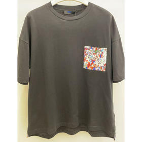 KITON 男士棉质圆领短袖T恤 黑色 UMM052802001