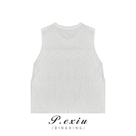 03-4潘依绣丁丁宠粉【白日漫游】春夏叠穿百搭无袖针织背心 ZZ0221 商品图1
