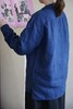 Mittan 草木浓染蓝染麻质密织衬衫(SH-118DC) 商品缩略图5