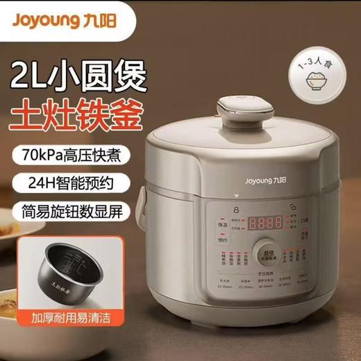 九阳小容量电压力煲20H60 商品图1