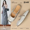 ZHR则则一字带穆勒拖鞋2025新款气质百搭包头拖鞋魔术贴时尚女鞋 商品缩略图0