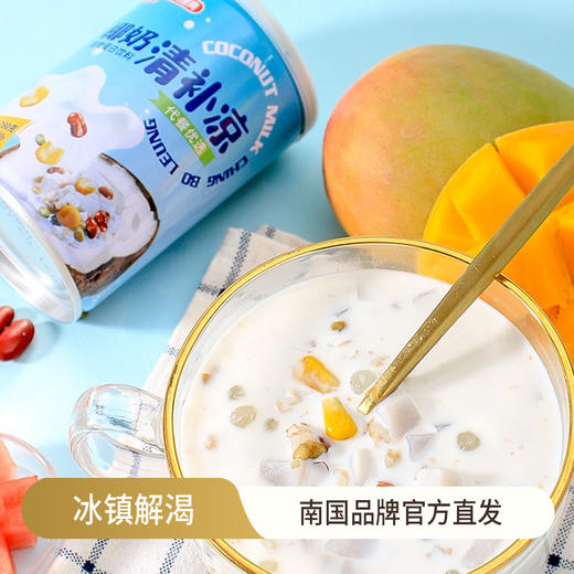 南国食品 椰奶清补凉280g*6罐  冰镇解渴 特色饮料 海南特产 48小时发货 商品图0
