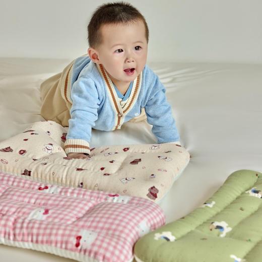 自然醒A类母婴级双感卡通亲子枕全棉双层纱枕头枕芯纯棉儿童幼儿园午睡学生成人护颈椎助睡眠XK 商品图4