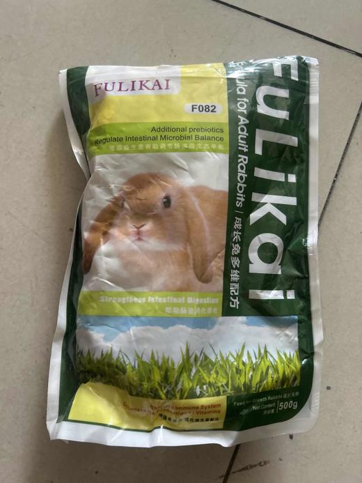 【破包处理】富利凯多维果蔬兔粮500g/袋 商品图0