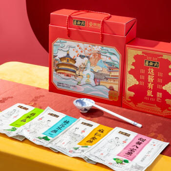 六必居 酱菜 老北京特色精八礼盒 年货礼品 老字号 新老包装随机发货 /粮油调味 /调味品 /榨菜/酱腌菜 商品图5