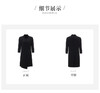 L191Y0310091136   LAUREL  歌力思集团-Laurel黑色立领七分袖不对称中长款春装衬衫裙连衣裙 商品缩略图4