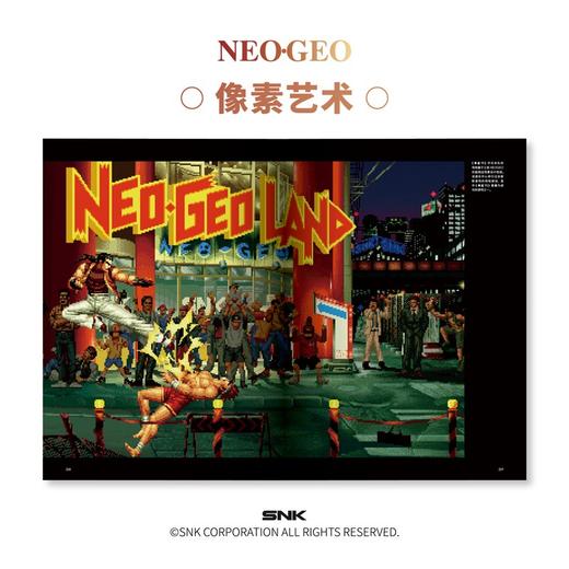 《NEOGEO视觉史》标准版 拳皇侍魂饿狼传说合金弹头 艺术设定集 御宅学 商品图3