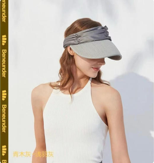 原单正品蕉下防晒贝壳帽防紫外线UPF50+户外空顶帽可折叠太阳帽
两色一批货，轻量帽身 云感防晒，有效隔阻紫外线99.58% 一帽2戴，汉带3A抑菌，
官网179，原盒 商品图3