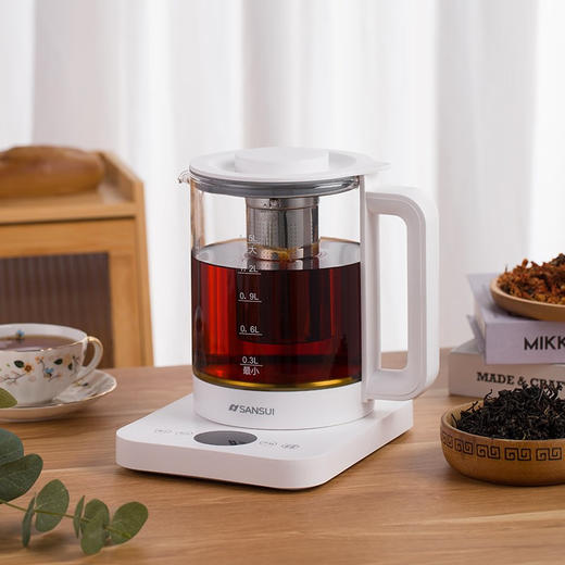 山水（SANSUI）1.5L多功能咖啡花茶养生壶（配滤网）KT-1837 商品图3