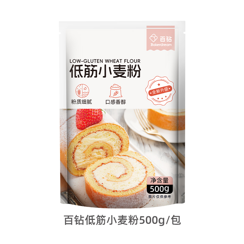安琪酵母系列 百钻小麦粉500g/袋