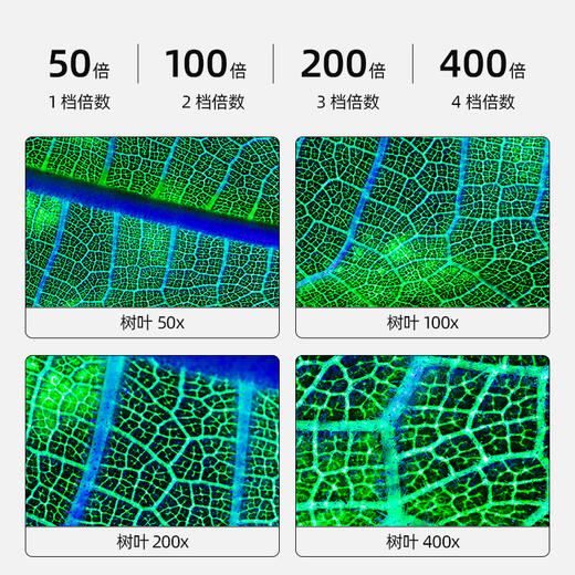 儿童节礼物🎁【智能生物实验台 直面微观万象】科学罐头屏幕显微镜 定格微观动态 共享科学发现 商品图6