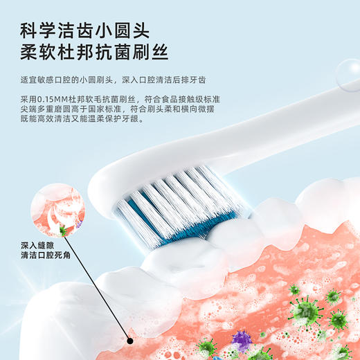 单独购买牙刷！【Geayscale--升级款18档声波电动牙刷】 商品图7