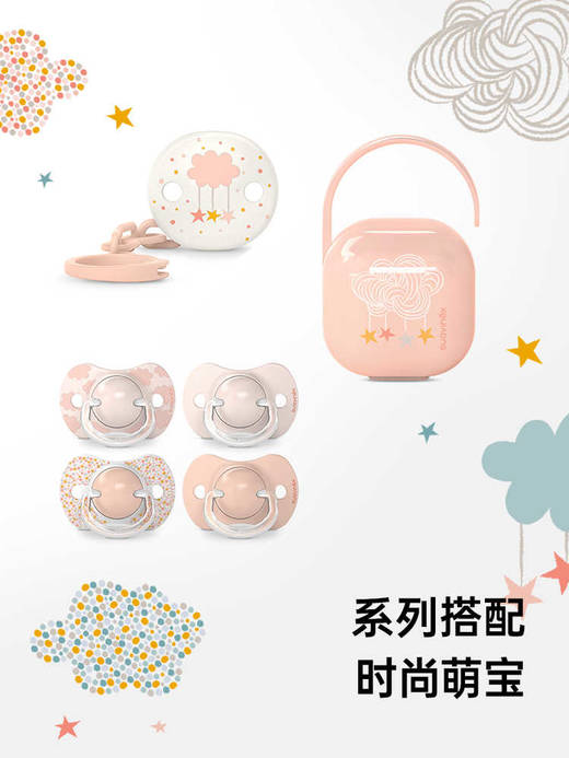 suavinex苏维妮甜梦超轻扁头安抚奶嘴防胀气龅牙宝宝新生婴儿哄睡308270 308271 308275 308276 商品图4