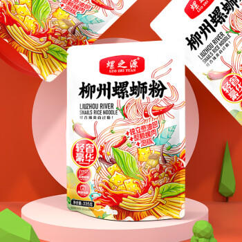 螺之源螺蛳粉广西柳州特产方便速食米线水煮型轻奢豪华版螺蛳粉335*1袋 /粮油调味 /方便食品 /螺蛳粉 商品图0