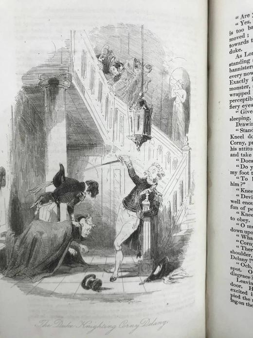 1843年 查尔斯·詹姆斯·利弗《杰克·辛顿》 PHIZ数十幅插图 真皮精装大32开 商品图12