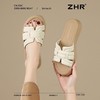 ZHR一字拖女2025新款夏季休闲百搭拖鞋女洋气ins厚底沙滩拖鞋外出 商品缩略图5