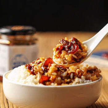 渡江宴 鲜虾酱180g*1瓶 辣椒酱 拌面拌饭酱下饭菜调料调味品 /粮油调味 /调味品 /中式酱料 商品图1