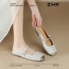 ZHR则则一字带穆勒拖鞋2025新款气质百搭包头拖鞋魔术贴时尚女鞋 商品缩略图8