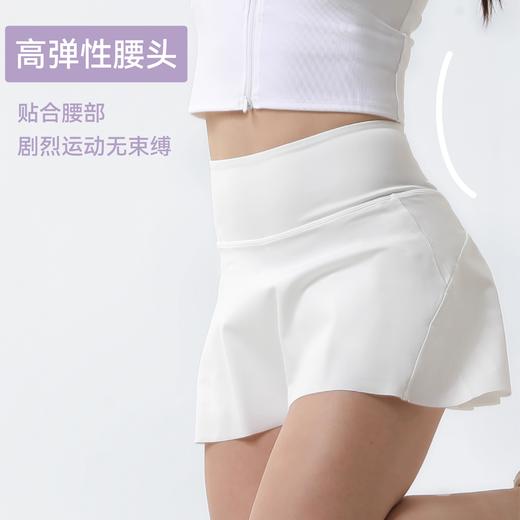 户外系列女士运动休闲高腰网球裙透气轻盈A字裙摆 商品图2