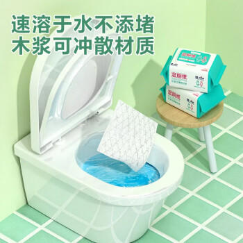 米特医生湿厕纸经典款 100片*6包湿巾 清洁湿纸巾 私处擦屁屁厕纸可冲马桶 /家庭清洁/纸品 /清洁纸品 /湿厕纸 商品图2