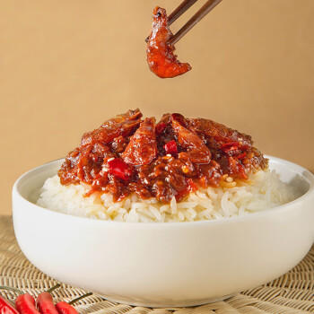 渡江宴 鲜虾酱180g*1瓶 辣椒酱 拌面拌饭酱下饭菜调料调味品 /粮油调味 /调味品 /中式酱料 商品图2