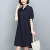 丁摩 休闲宽松显瘦遮肚子连衣裙女夏季新款洋气直筒裙5ZF-5123 商品缩略图0