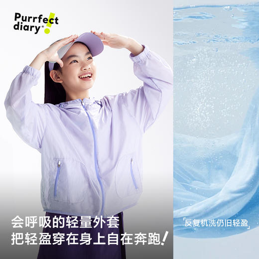fx-【轻量】咕噜日记童装儿童连帽防晒衣2025夏男女童防晒服防紫外线PXW2515 商品图2