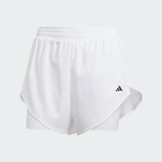 Adidas阿迪达斯TRAINING 2-IN-1 SHORTS 那尔那茜同款二合一运动健身短裤KB3141 商品图4