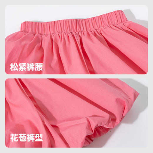 贝贝怡童装女童夏季短袖短裤套装2025新款儿童夏装t恤透气两件套ZB2ET071 商品图5