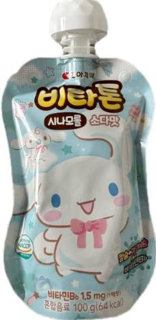 维他顿 苏打味饮料100g비타톤 시나모롤_소다맛100g 商品图0