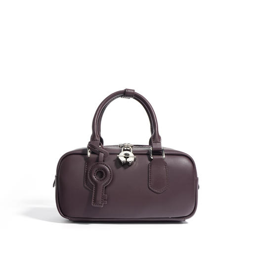 【预售3天】新款保龄球包通勤百搭质感手机斜挎包大容量通勤手提包F9713 商品图6