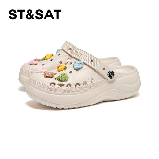 【萌趣乐园】星期六美式卡通厚底洞洞鞋SSD2110F5D 商品图8