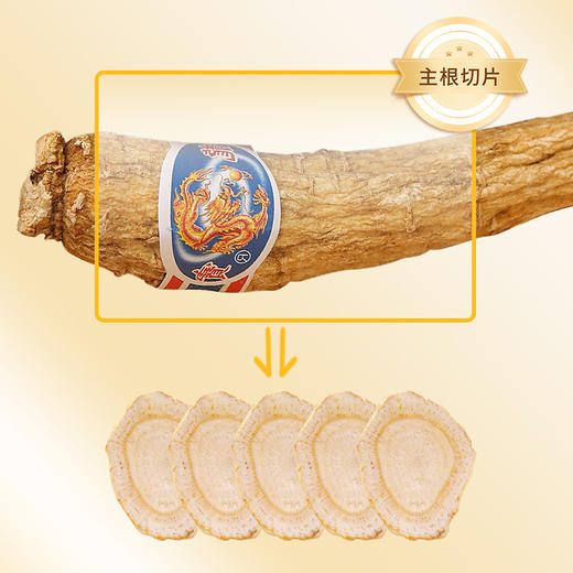 【粉丝特惠】进口西洋参切片50g 大片主根 手工切片 商品图3