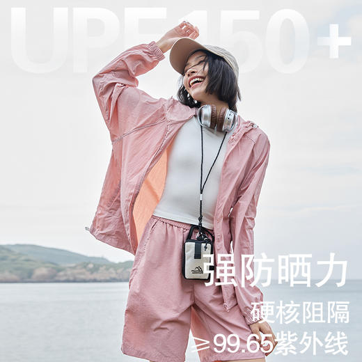 热卖中！！【30年国民品牌】浪莎山系情侣防泼水防污防晒凉感套装 防晒衣+防晒短裤2件 商品图7