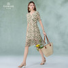 乔万尼真丝桑蚕丝法式优雅连衣裙新夏季EI2E759 商品缩略图3