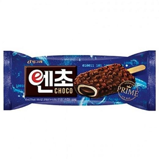 宾格瑞巧克力夹心脆皮冰淇凌85ml빙그레 엔초 초코바 빙과 商品图0