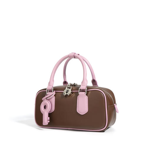 【预售3天】新款保龄球包通勤百搭质感手机斜挎包大容量通勤手提包F9713 商品图5