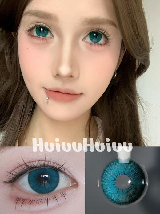 <月抛尝鲜活动>-SUMMERBABY月抛-苍翠深青-14.5mm【0-800度 无525/575】 商品图0
