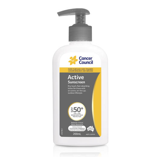 澳洲CancerCouncil澳美皙活力版防晒霜110 200ml 商品图7