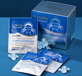 舒缓干涩劳累双眼！德国VISON微蒸汽眼罩 敷一下=眼部SPA！德国进口抗蓝光眼罩 上班族/学生党/熬夜刷屏党刚需