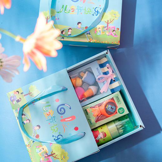 【六一必备🎉全班喜爱的礼物盒📦】益智玩具+彩铅蜡笔+驱蚊手环，欢乐童年一次打包🎁！儿童节礼物伴手礼玩具套装送全班朋友奖励小礼品毕业礼盒六 商品图0