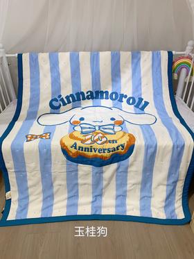 儿童小号全棉超柔十层纱布盖毯 空调毯子 新疆棉柔软亲肤全棉 A类母婴标准