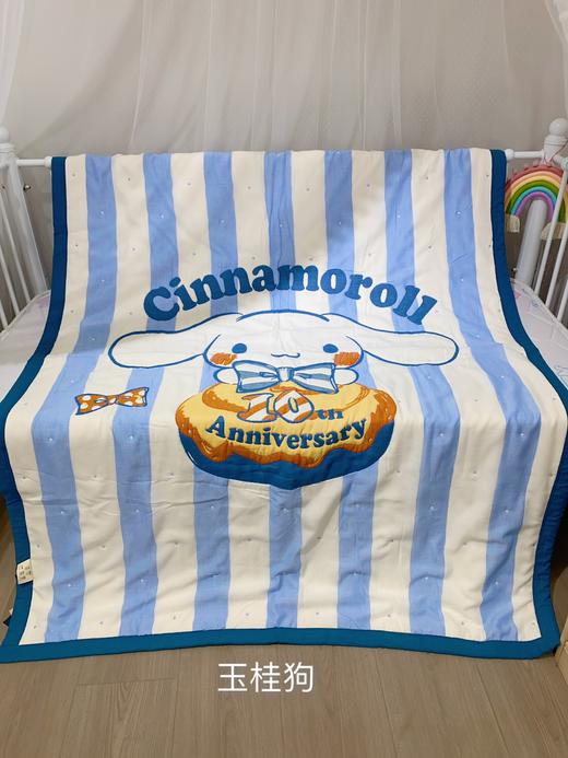 儿童小号全棉超柔十层纱布盖毯 空调毯子 新疆棉柔软亲肤全棉 A类母婴标准 商品图0